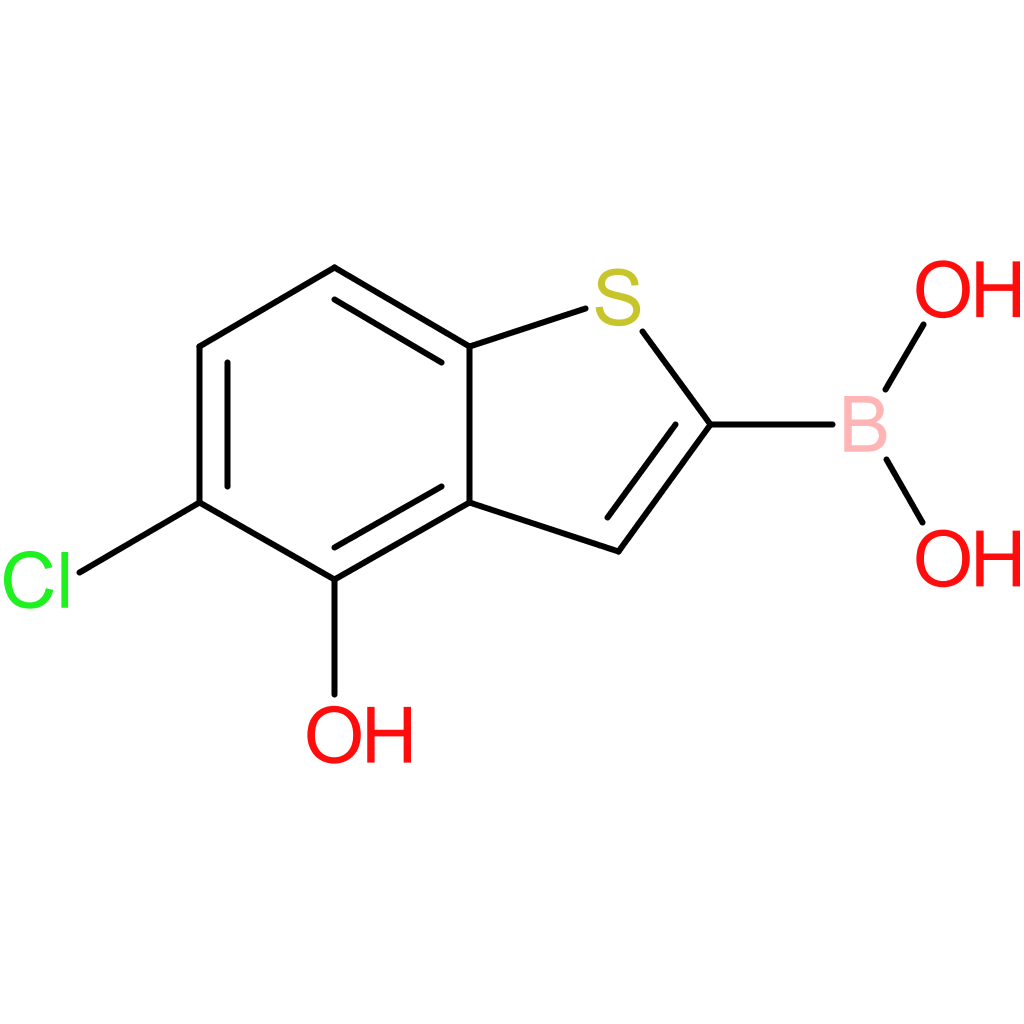 (5-chloro-4-hydroxy-1-benzothiophen-2-yl)boronic acid