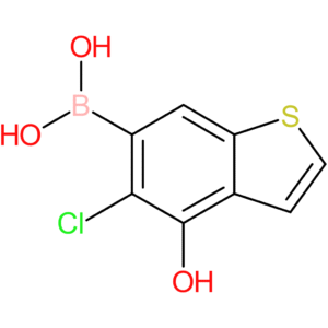 (5-chloro-4-hydroxy-1-benzothiophen-6-yl)boronic acid
