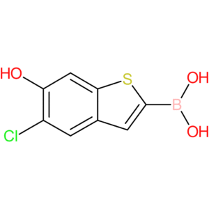 5-chloro-6-hydroxybenzothiophene-2-boronic acid