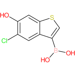 (5-chloro-6-hydroxy-1-benzothiophen-3-yl)boronic acid