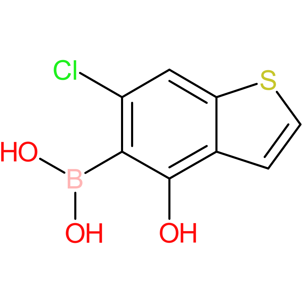6-chloro-4-hydroxybenzothiophene-5-boronic acid