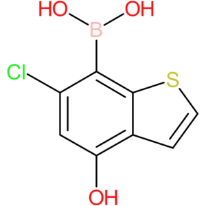 (6-chloro-4-hydroxy-1-benzothiophen-7-yl)boronic acid