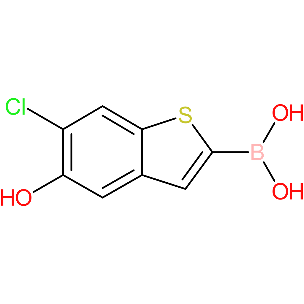 6-chloro-5-hydroxybenzothiophene-2-boronic acid