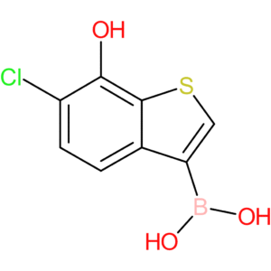(6-chloro-7-hydroxy-1-benzothiophen-3-yl)boronic acid