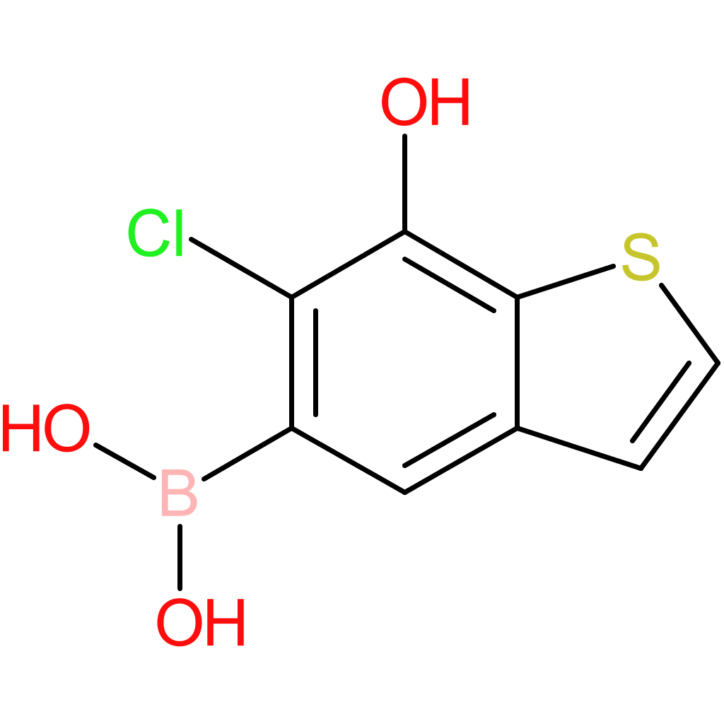 6-chloro-7-hydroxybenzothiophene-5-boronic acid