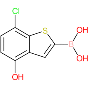 (7-chloro-4-hydroxy-1-benzothiophen-2-yl)boronic acid