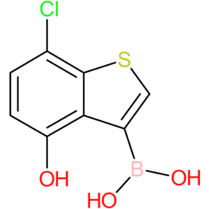 (7-chloro-4-hydroxy-1-benzothiophen-3-yl)boronic acid