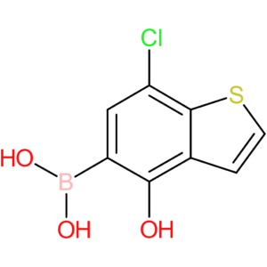 (7-chloro-4-hydroxy-1-benzothiophen-5-yl)boronic acid