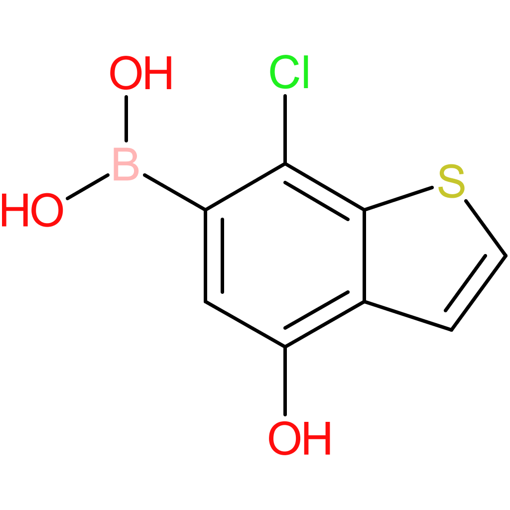 (7-chloro-4-hydroxy-1-benzothiophen-6-yl)boronic acid