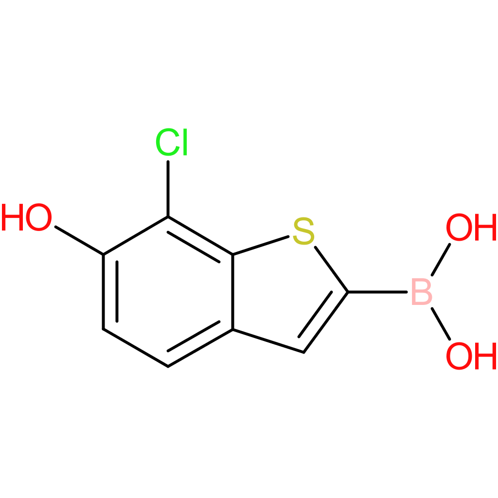 7-chloro-6-hydroxybenzothiophene-2-boronic acid
