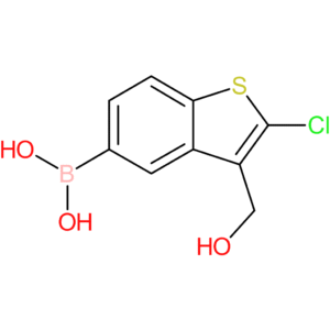 2-chloro-3-(hydroxymethyl)benzothiophene-5-boronic acid