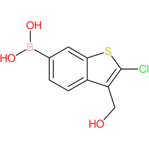 2-chloro-3-(hydroxymethyl)benzothiophene-6-boronic acid