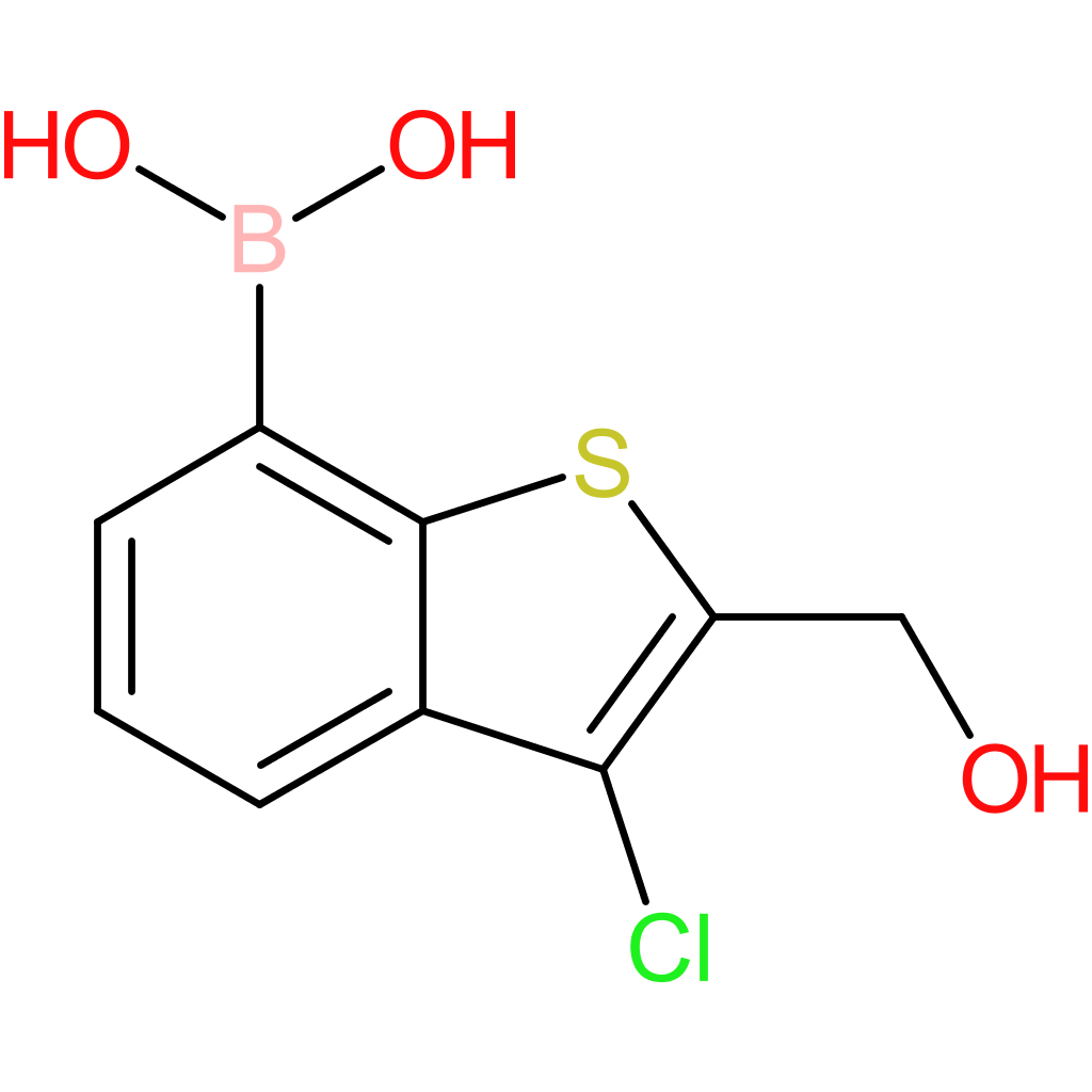 3-chloro-2-(hydroxymethyl)benzothiophene-7-boronic acid
