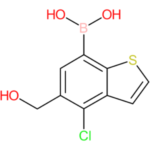 4-chloro-5-(hydroxymethyl)benzothiophene-7-boronic acid