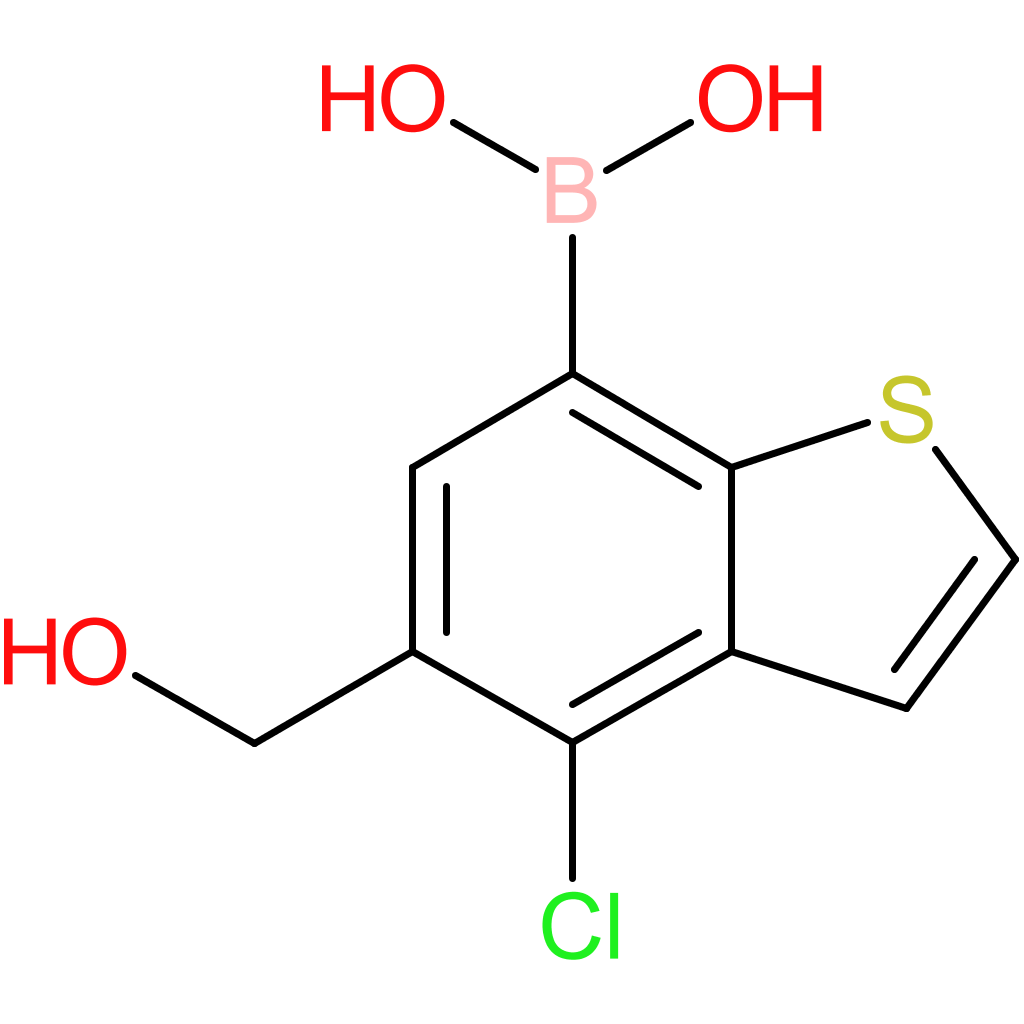4-chloro-5-(hydroxymethyl)benzothiophene-7-boronic acid