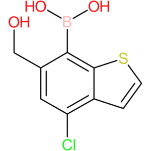 4-chloro-6-(hydroxymethyl)benzothiophene-7-boronic acid