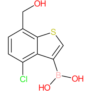 4-chloro-7-(hydroxymethyl)benzothiophene-3-boronic acid