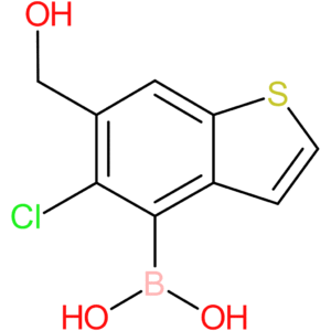 5-chloro-6-(hydroxymethyl)benzothiophene-4-boronic acid