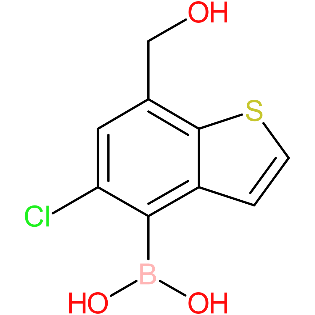 5-chloro-7-(hydroxymethyl)benzothiophene-4-boronic acid