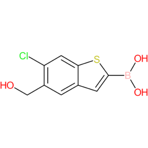 6-chloro-5-(hydroxymethyl)benzothiophene-2-boronic acid