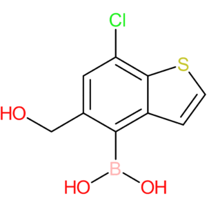 7-chloro-5-(hydroxymethyl)benzothiophene-4-boronic acid