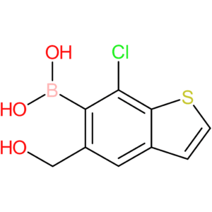 7-chloro-5-(hydroxymethyl)benzothiophene-6-boronic acid