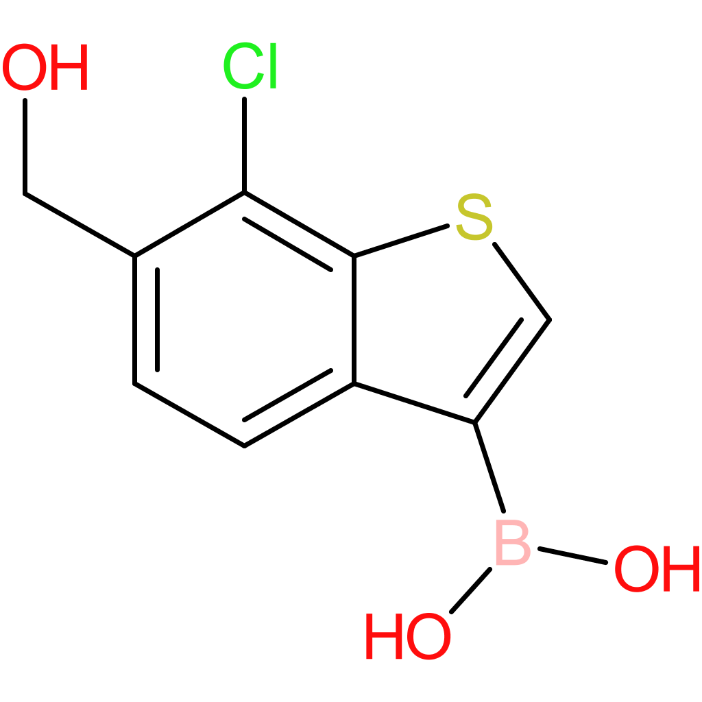 7-chloro-6-(hydroxymethyl)benzothiophene-3-boronic acid