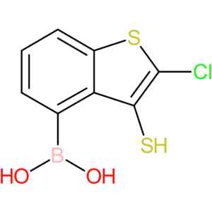 (2-chloro-3-sulfanyl-1-benzothiophen-4-yl)boronic acid