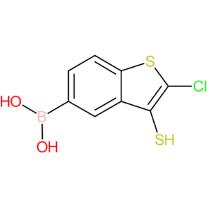2-chloro-3-mercaptobenzothiophene-5-boronic acid