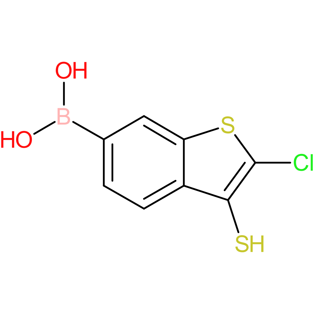 (2-chloro-3-sulfanyl-1-benzothiophen-6-yl)boronic acid