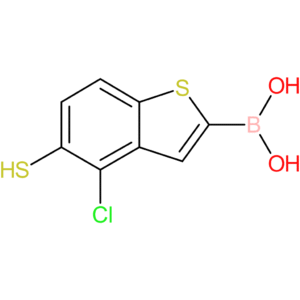 4-chloro-5-mercaptobenzothiophene-2-boronic acid