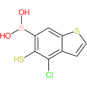 (4-chloro-5-sulfanyl-1-benzothiophen-6-yl)boronic acid