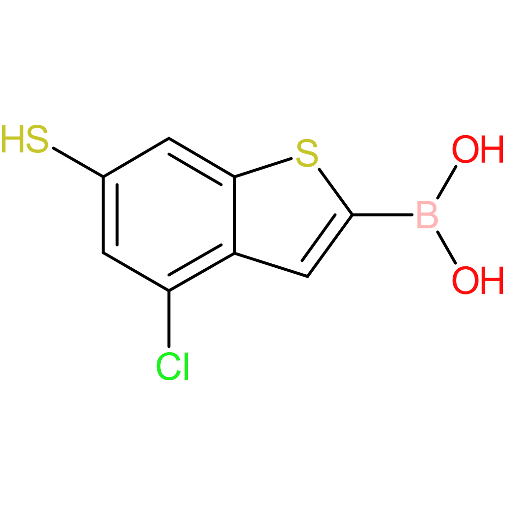 (4-chloro-6-sulfanyl-1-benzothiophen-2-yl)boronic acid
