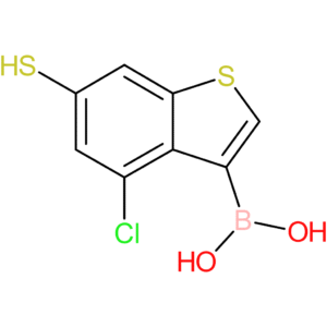 (4-chloro-6-sulfanyl-1-benzothiophen-3-yl)boronic acid