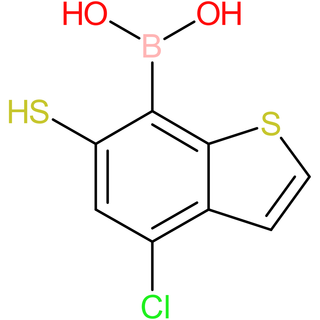 (4-chloro-6-sulfanyl-1-benzothiophen-7-yl)boronic acid