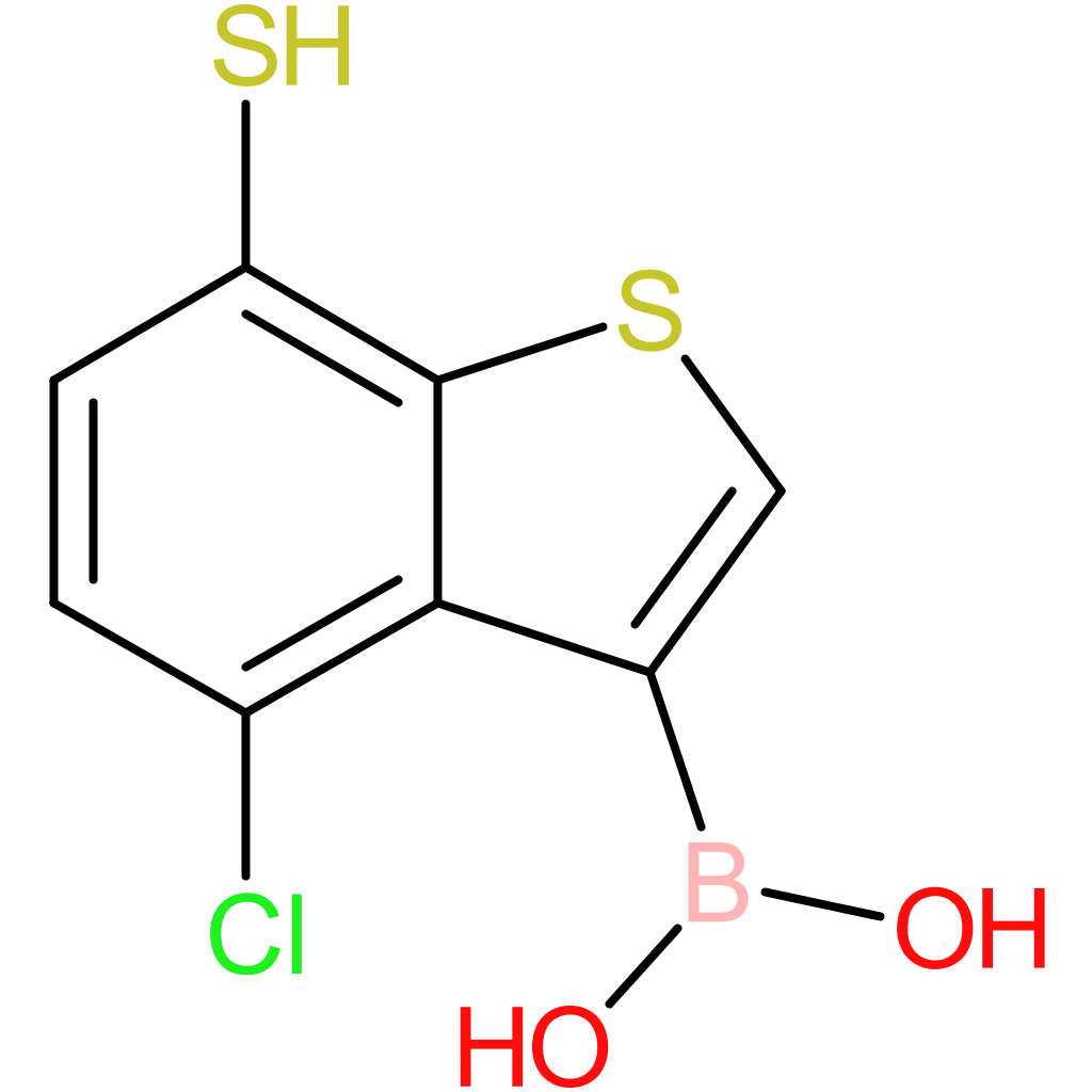 (4-chloro-7-sulfanyl-1-benzothiophen-3-yl)boronic acid