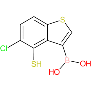 5-chloro-4-mercaptobenzothiophene-3-boronic acid