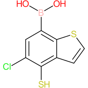 (5-chloro-4-sulfanyl-1-benzothiophen-7-yl)boronic acid