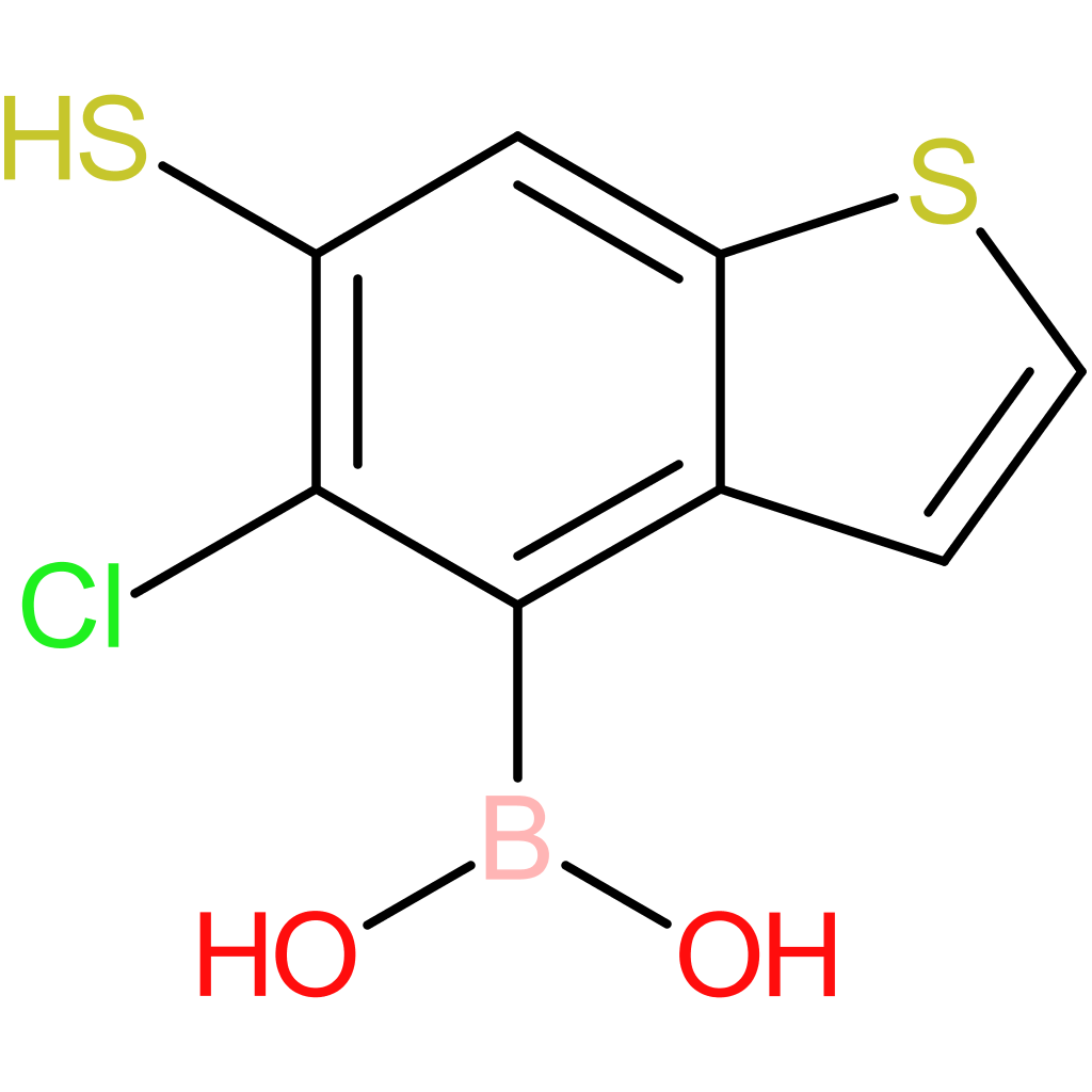 5-chloro-6-mercaptobenzothiophene-4-boronic acid