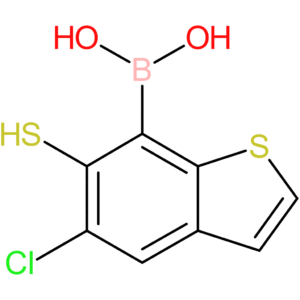 (5-chloro-6-sulfanyl-1-benzothiophen-7-yl)boronic acid