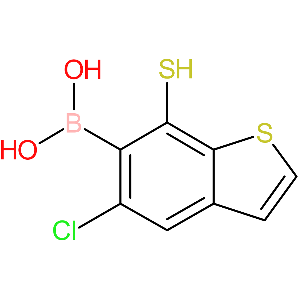 (5-chloro-7-sulfanyl-1-benzothiophen-6-yl)boronic acid
