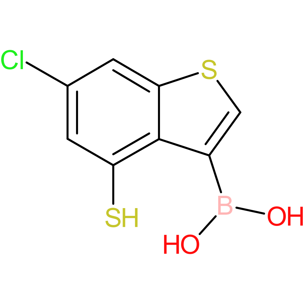 6-chloro-4-mercaptobenzothiophene-3-boronic acid
