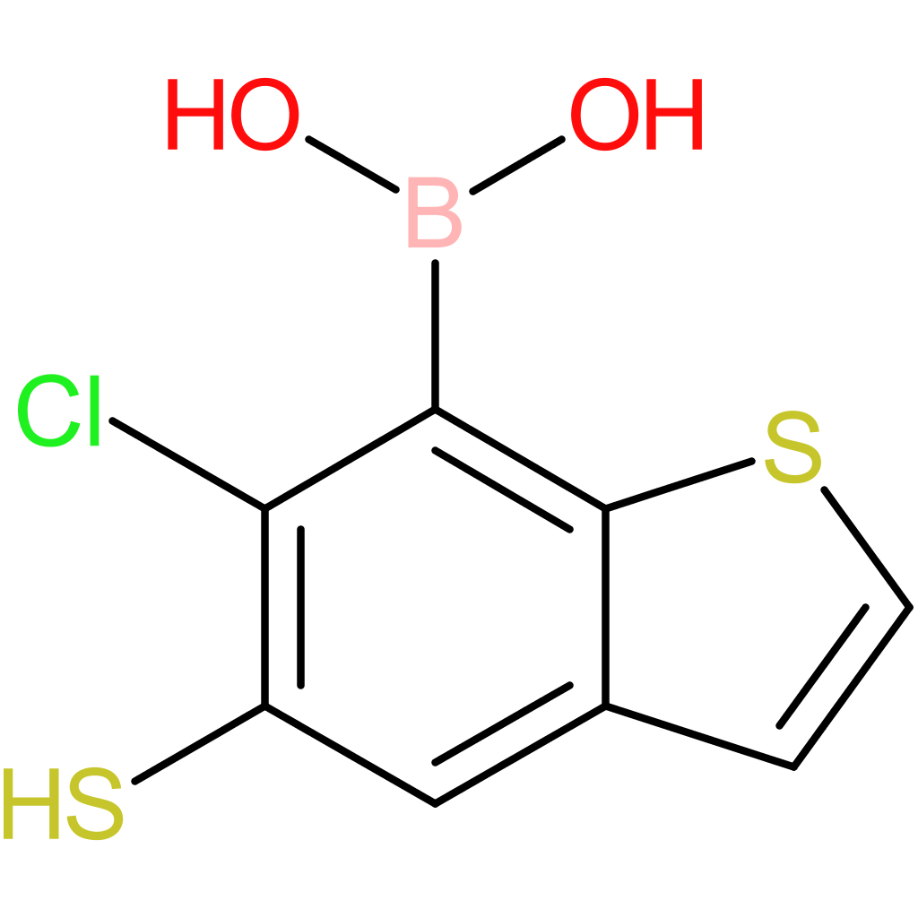 6-chloro-5-mercaptobenzothiophene-7-boronic acid
