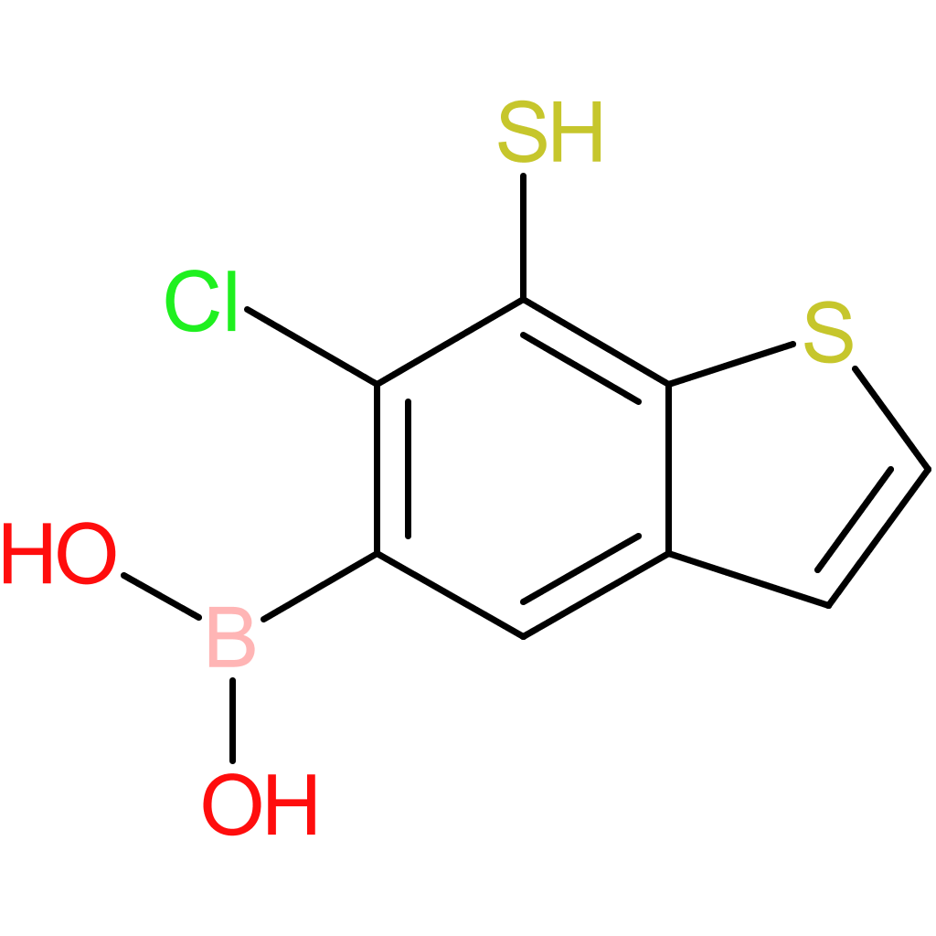 (6-chloro-7-sulfanyl-1-benzothiophen-5-yl)boronic acid