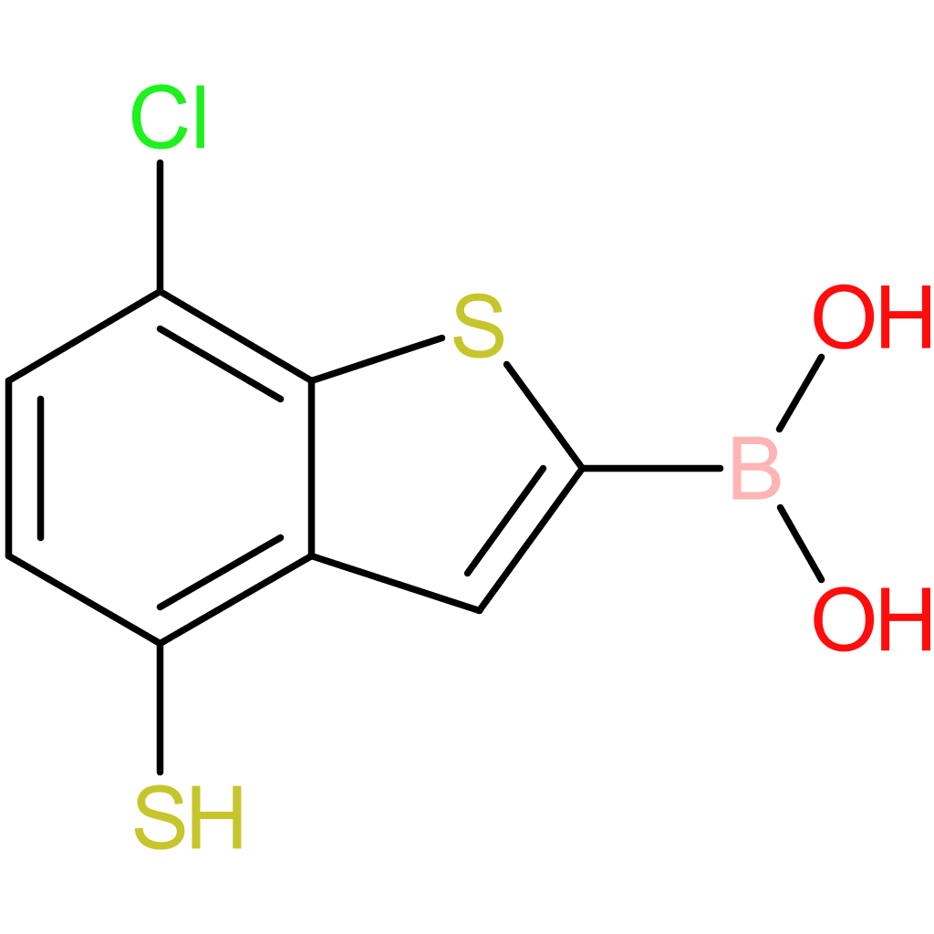 7-chloro-4-mercaptobenzothiophene-2-boronic acid