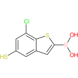 7-chloro-5-mercaptobenzothiophene-2-boronic acid