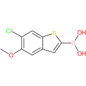 6-chloro-5-methoxybenzothiophene-2-boronic acid