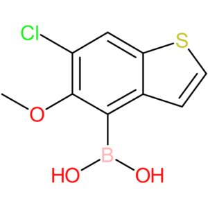 6-chloro-5-methoxybenzothiophene-4-boronic acid