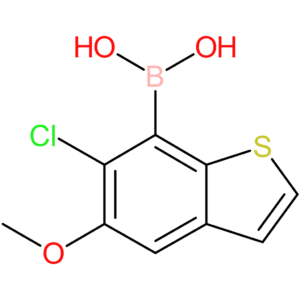 6-chloro-5-methoxybenzothiophene-7-boronic acid