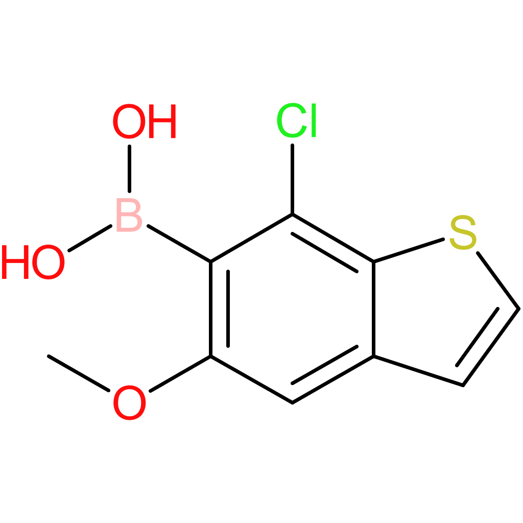 7-chloro-5-methoxybenzothiophene-6-boronic acid